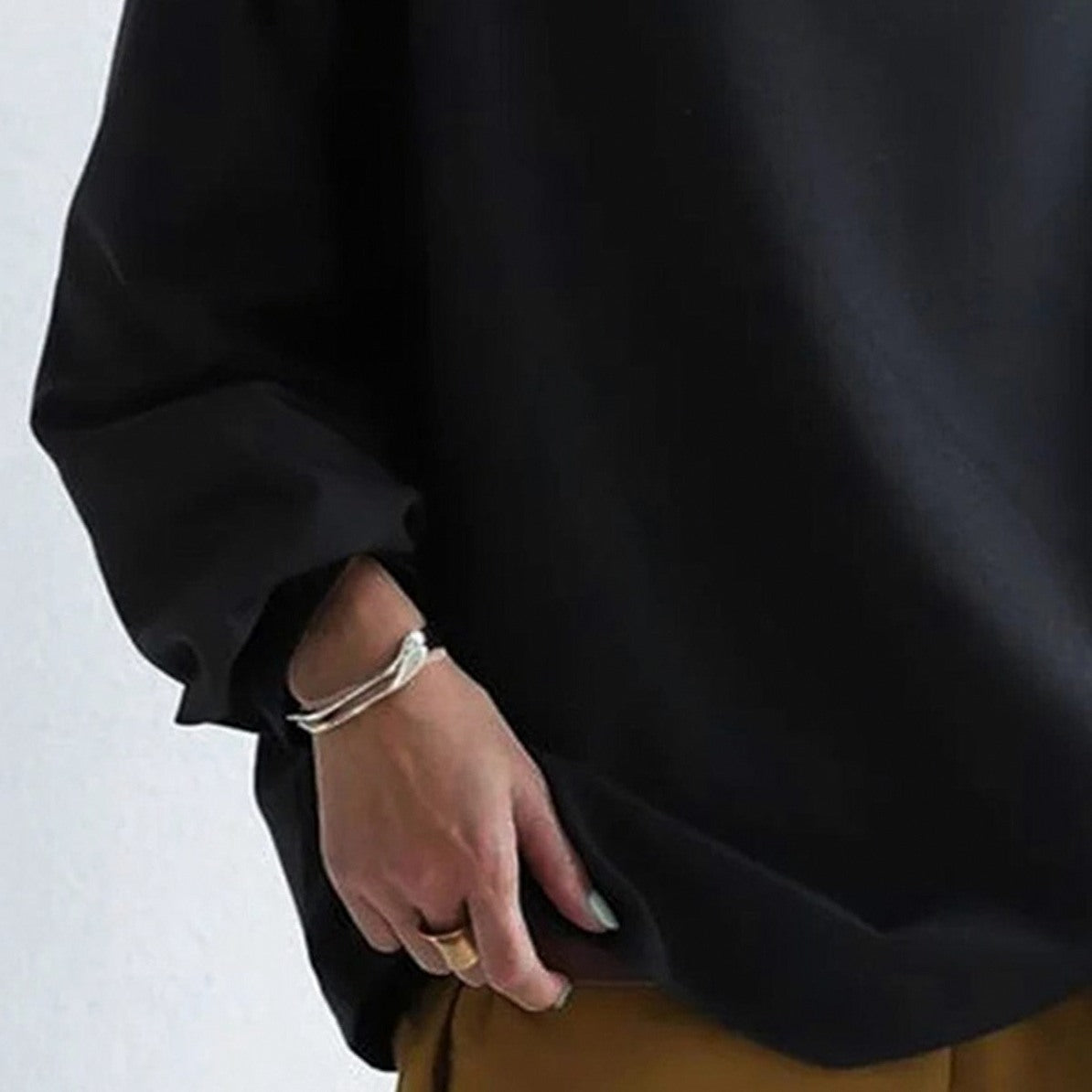 Cowl Neck Long Sleeve Top