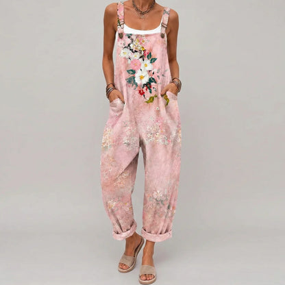 Floral Wide Leg Jumpsuit