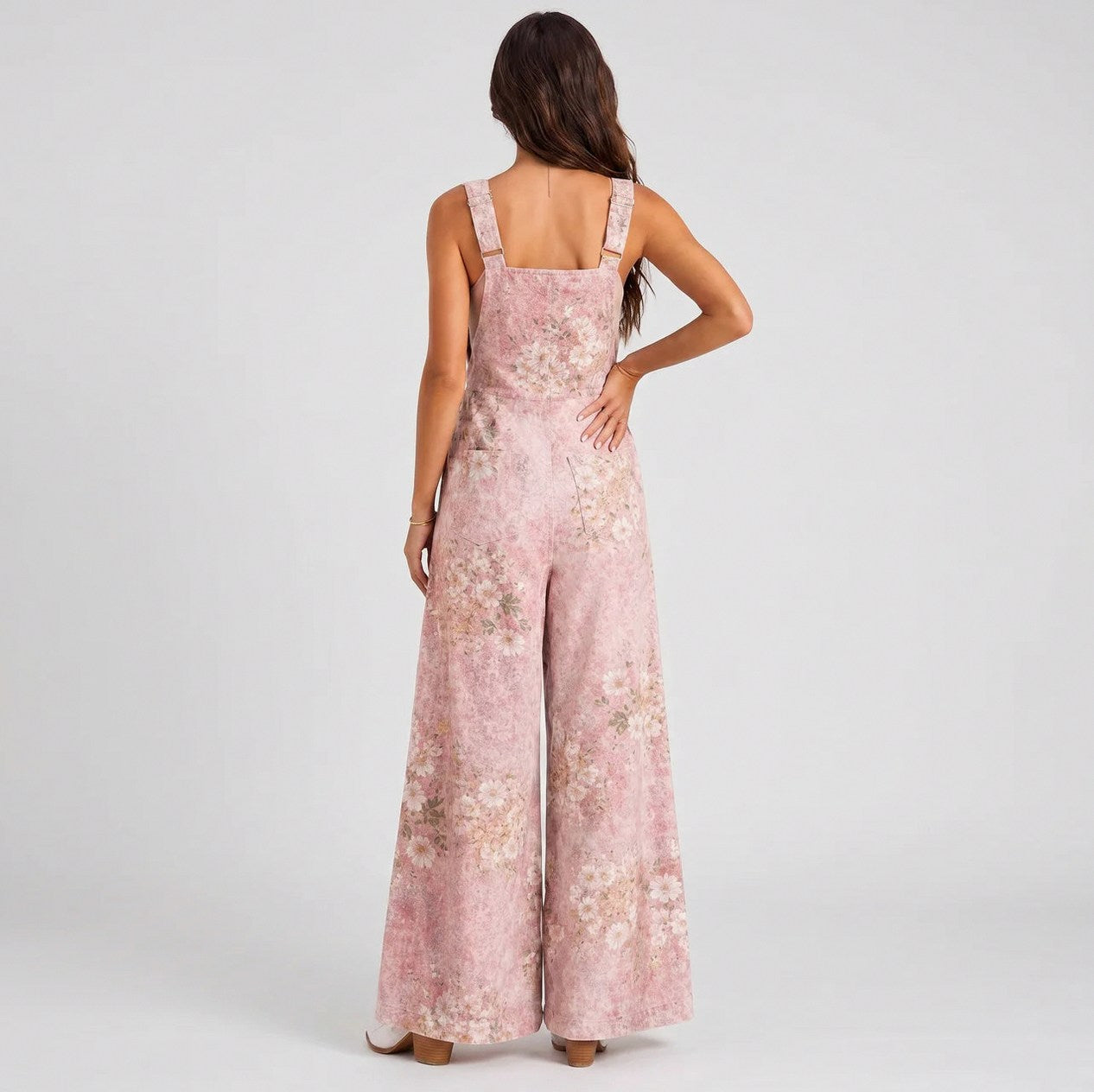 Floral Wide Leg Jumpsuit