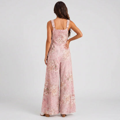 Floral Wide Leg Jumpsuit