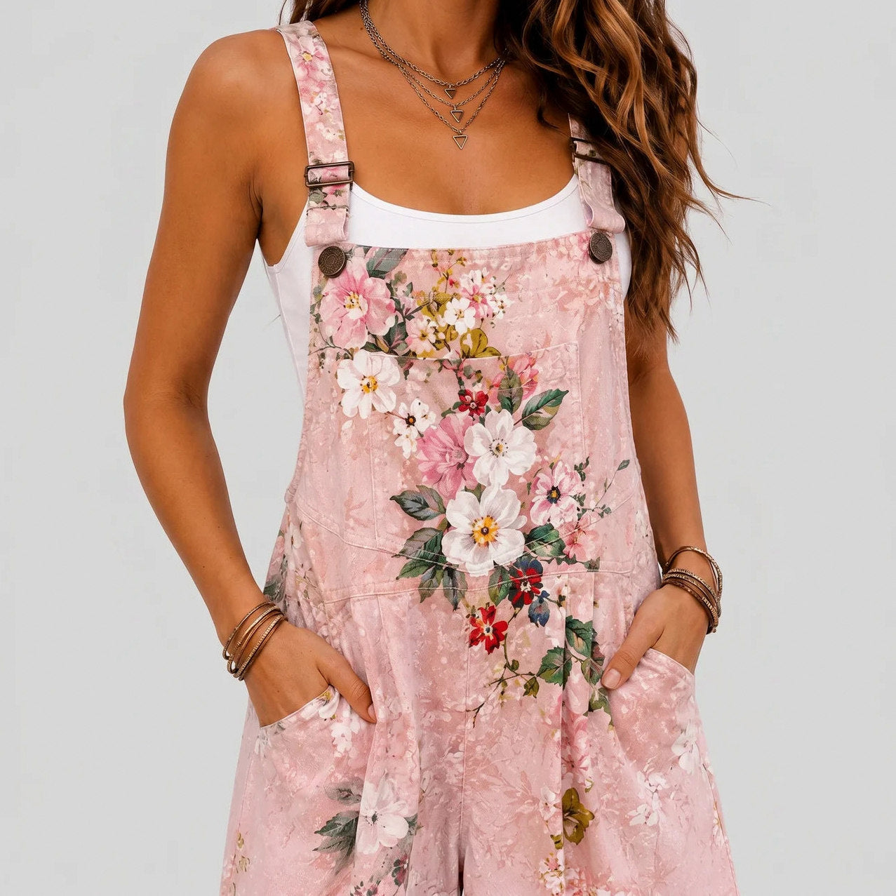 Floral Wide Leg Jumpsuit