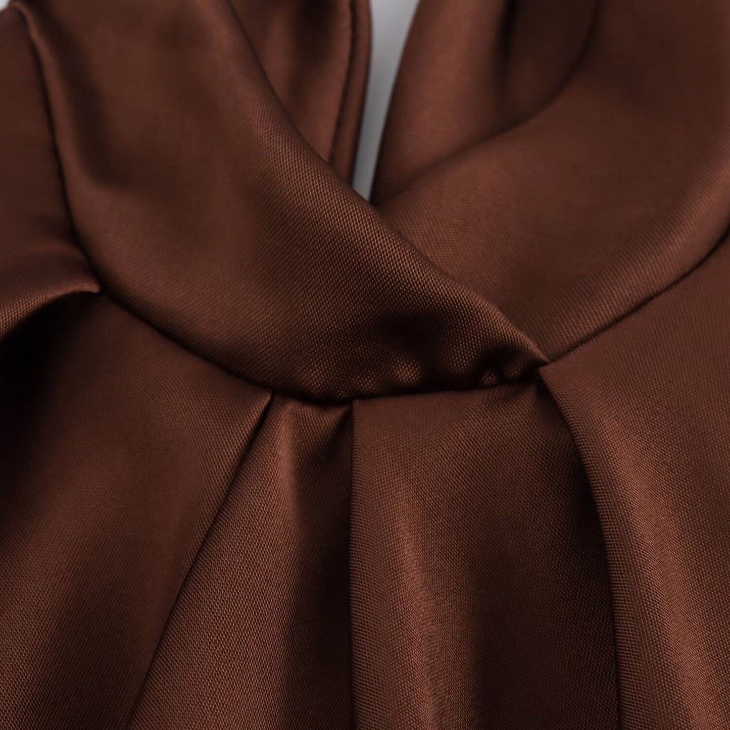 Satin Halter Maxi Slip Dress